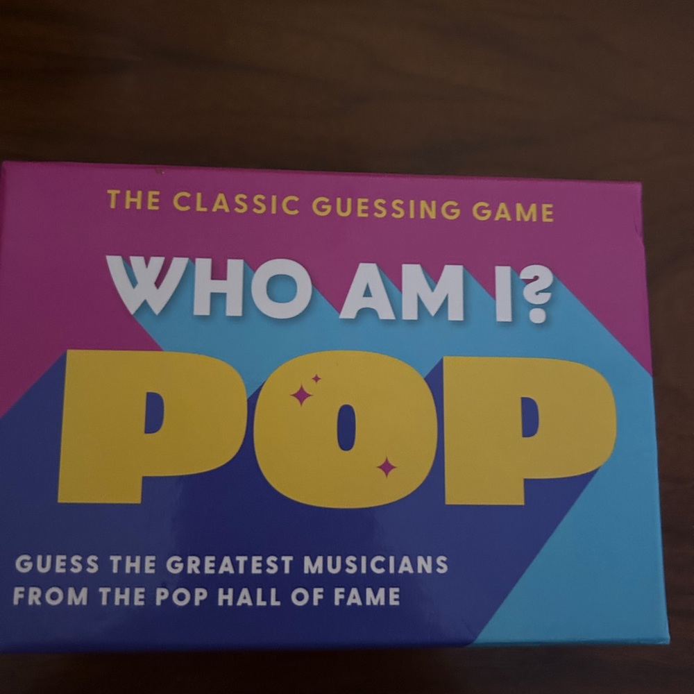 ✂️✂️Topshop Who Am I? Pop Game